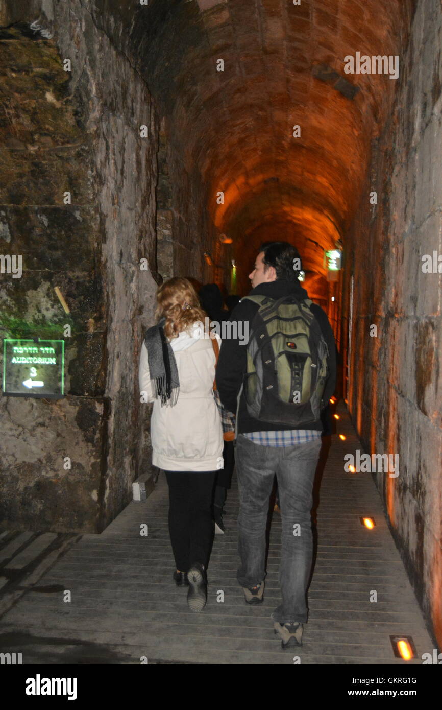 Kotel Western Wall Tunnel, Jerusalem, Israel Stock Photo Alamy