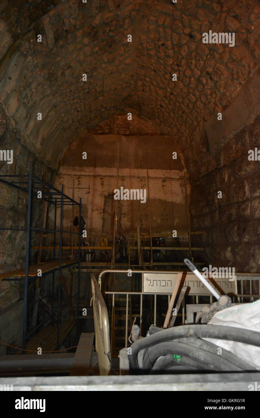 Kotel Western Wall Tunnel, Jerusalem, Israel Stock Photo Alamy
