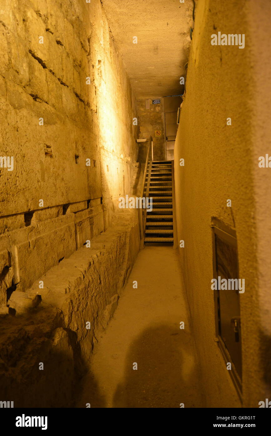 Kotel Western Wall Tunnel, Jerusalem, Israel Stock Photo Alamy