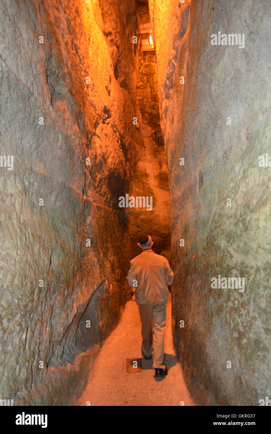 Kotel Western Wall Tunnel, Jerusalem, Israel Stock Photo Alamy