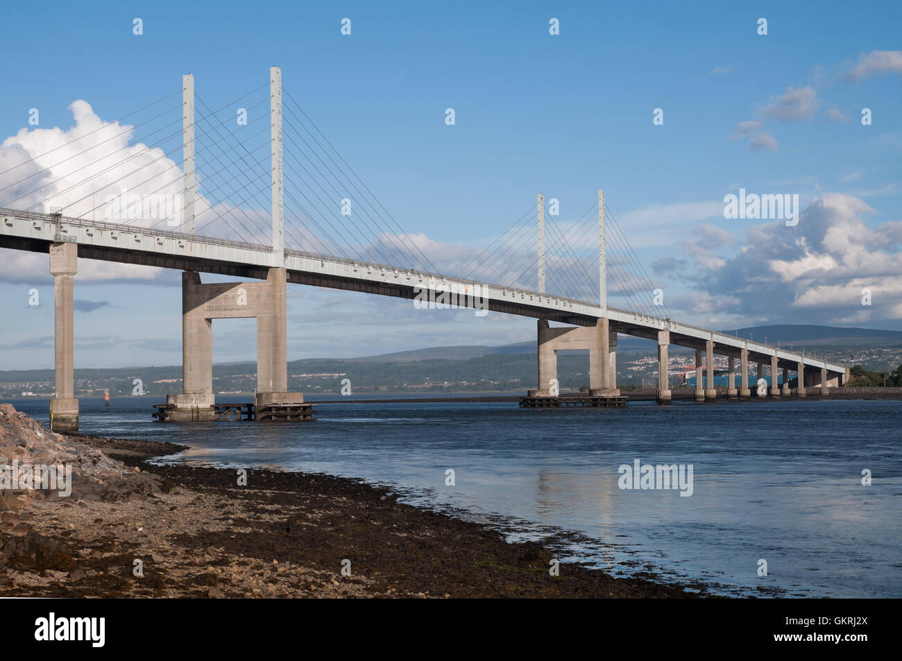 Kessock Bridge, Inverness, Scotland, UK Stock Photo