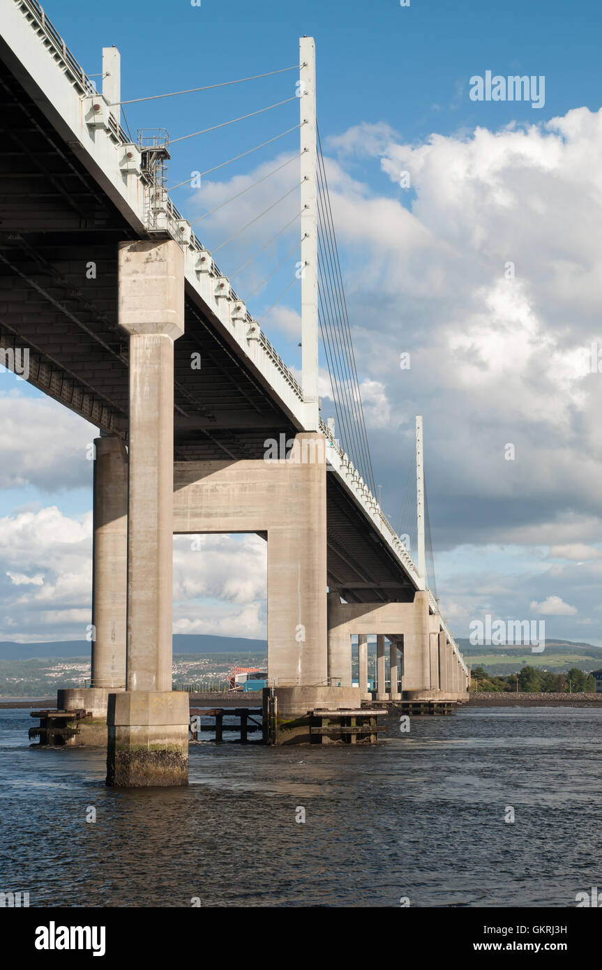 Kessock bridge, Inverness. Stock Photo