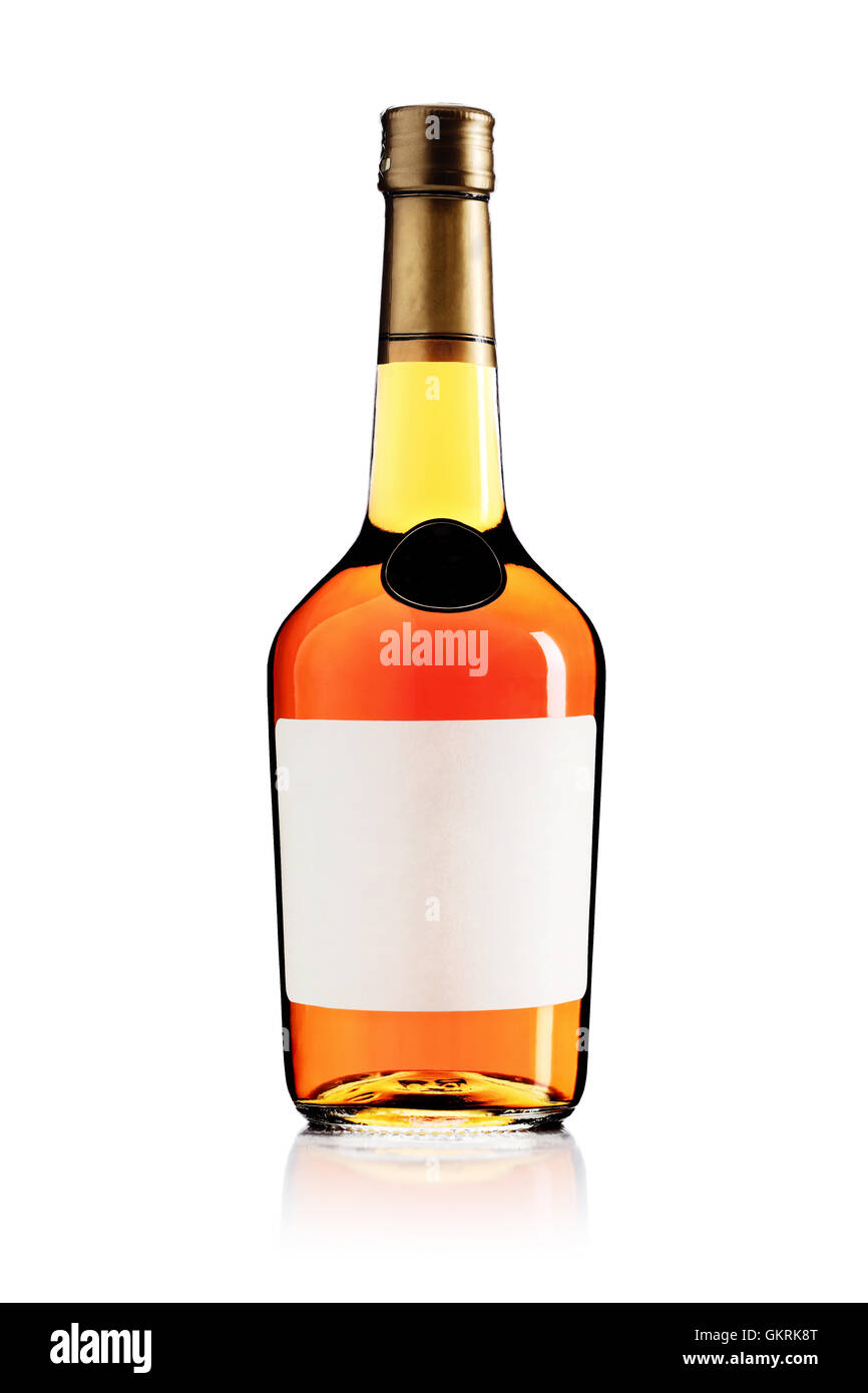 wine brandy bottle Stock Photo Alamy