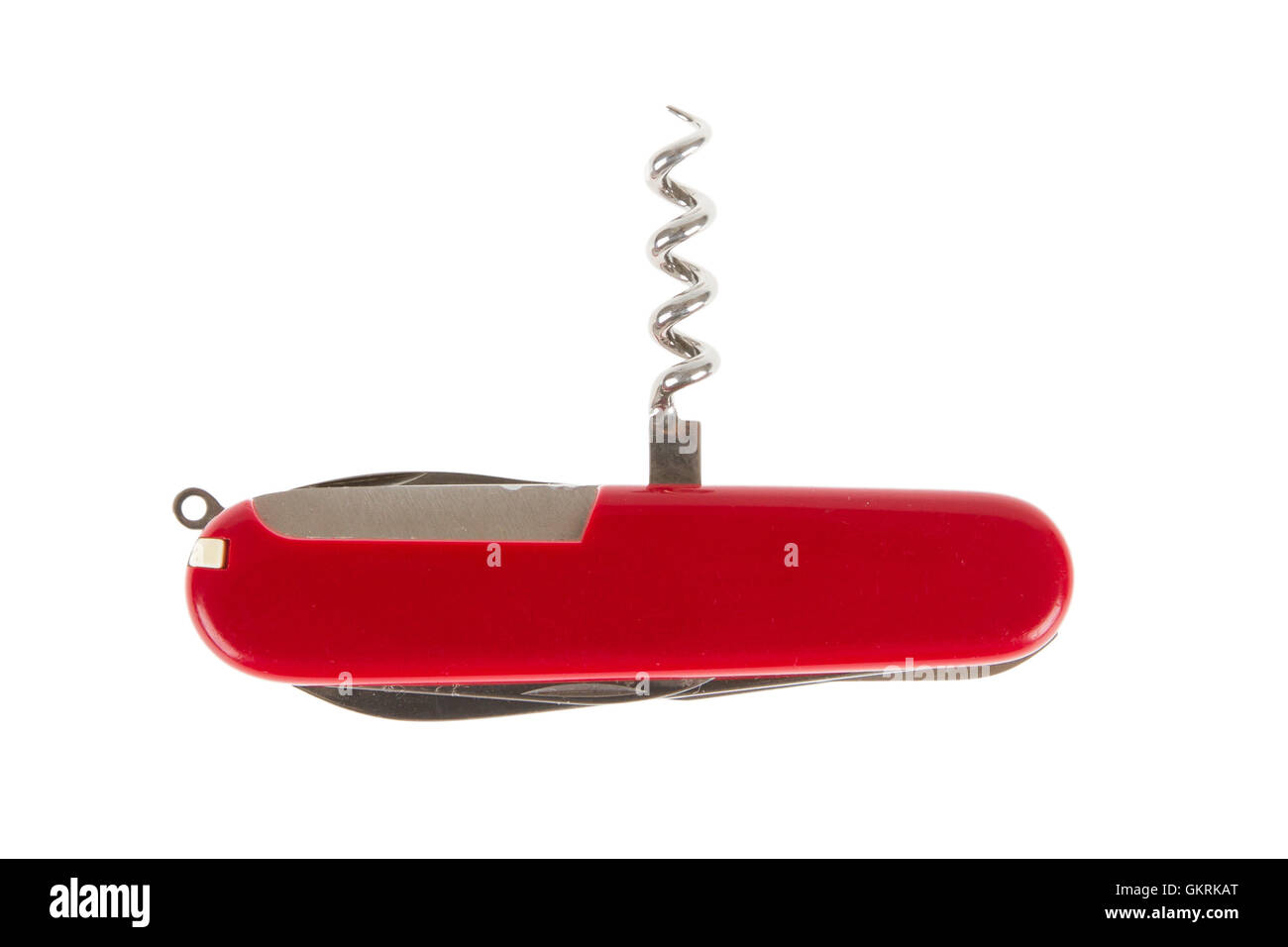 Swiss army knife, corkscrew Stock Photo Alamy