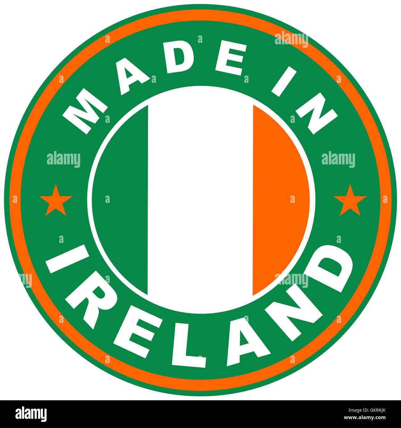 made in ireland Stock Photo Alamy