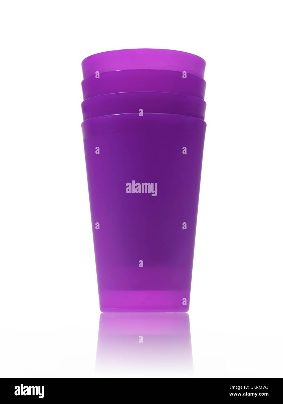 Empty red plastic beer cups Cut Out Stock Images & Pictures Alamy