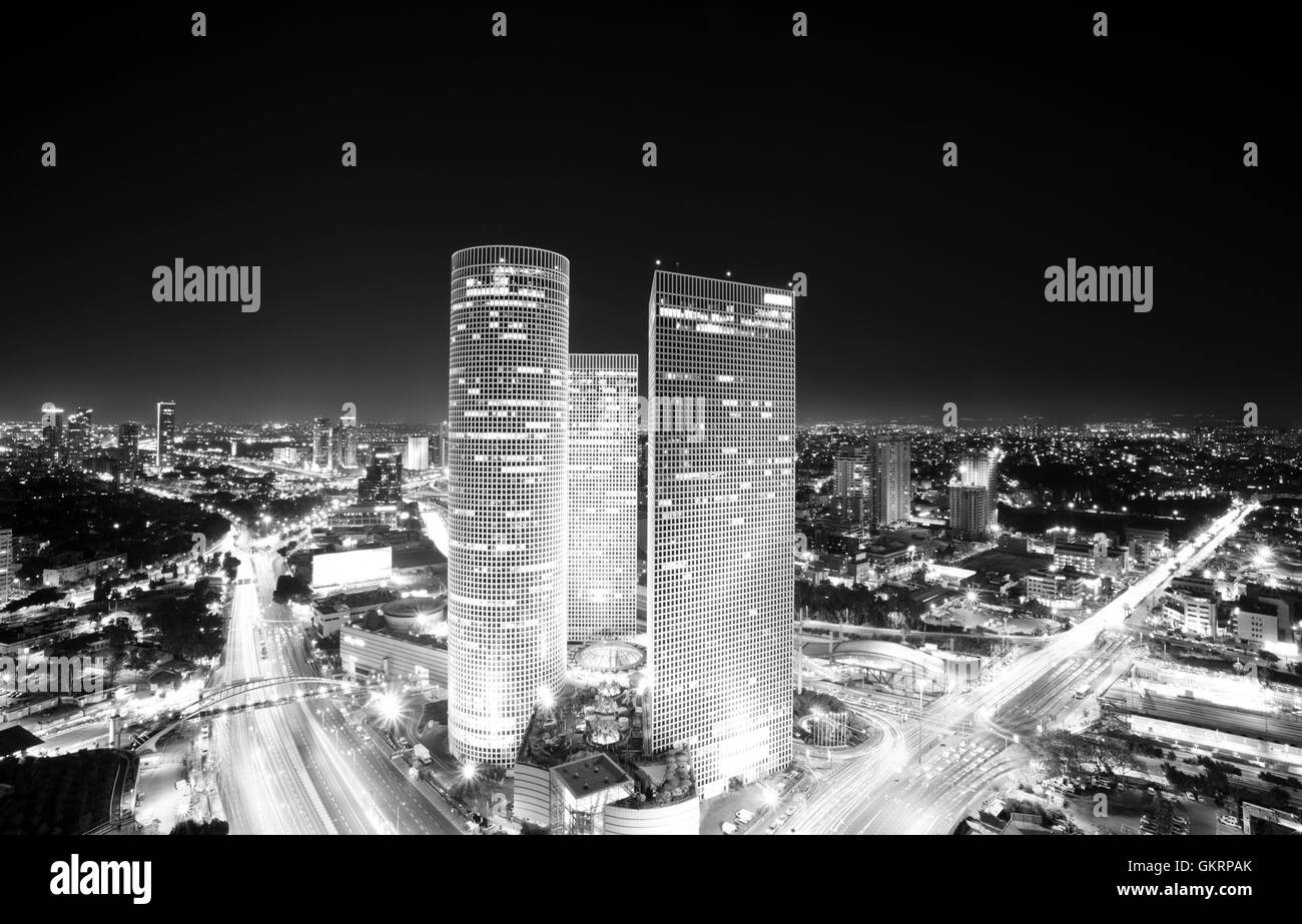 Israel tel aviv image Black and White Stock Photos & Images - Alamy