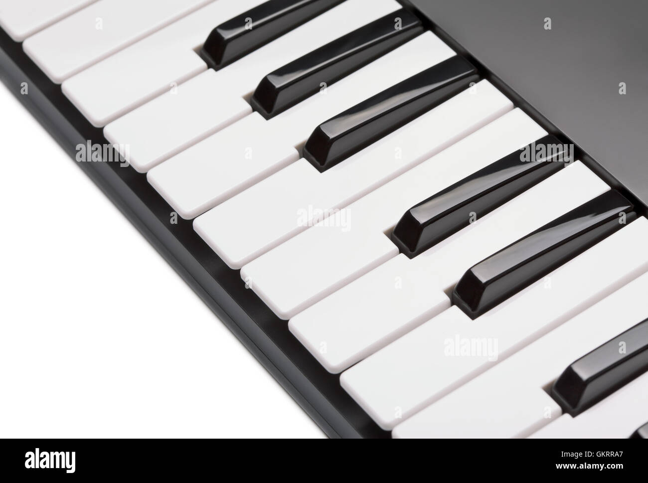 Digital Midi Keyboard Stock Photo Alamy