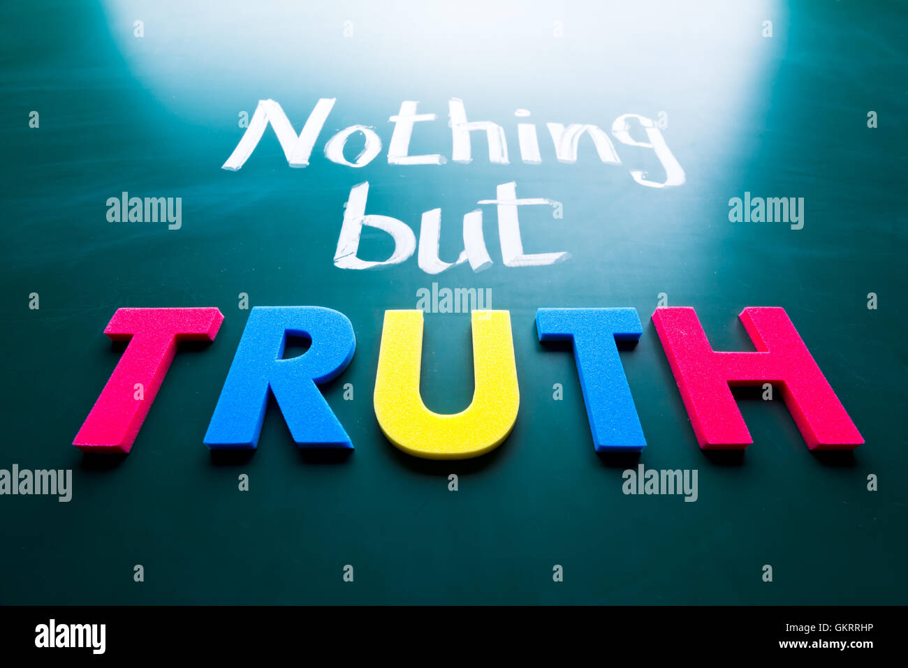 Nothing but truth Stock Photo - Alamy