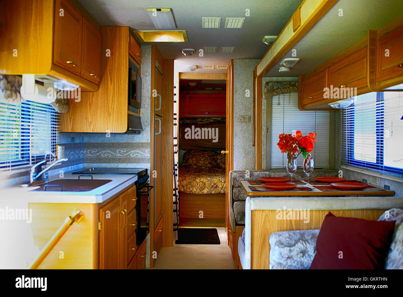 Rv interior hires stock photography and images Alamy