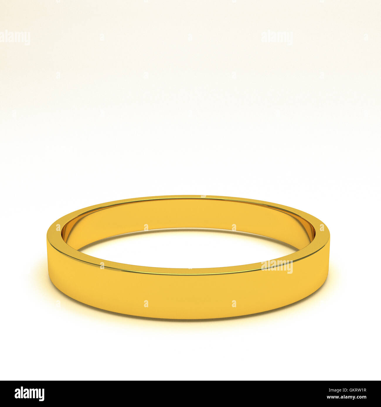 wedding gold ring Stock Photo