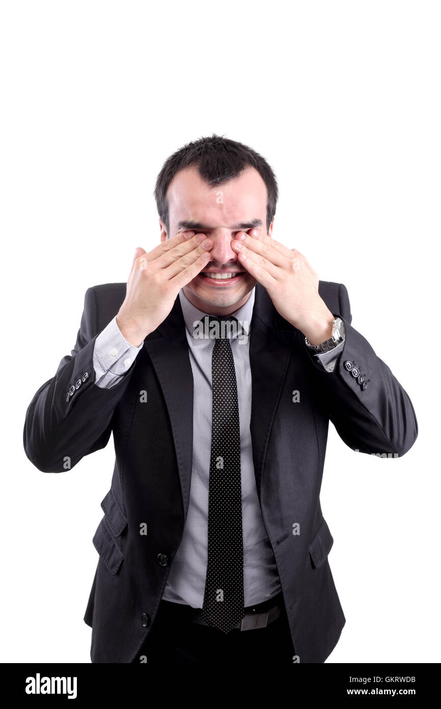 Confused young male teacher hi-res stock photography and images - Alamy