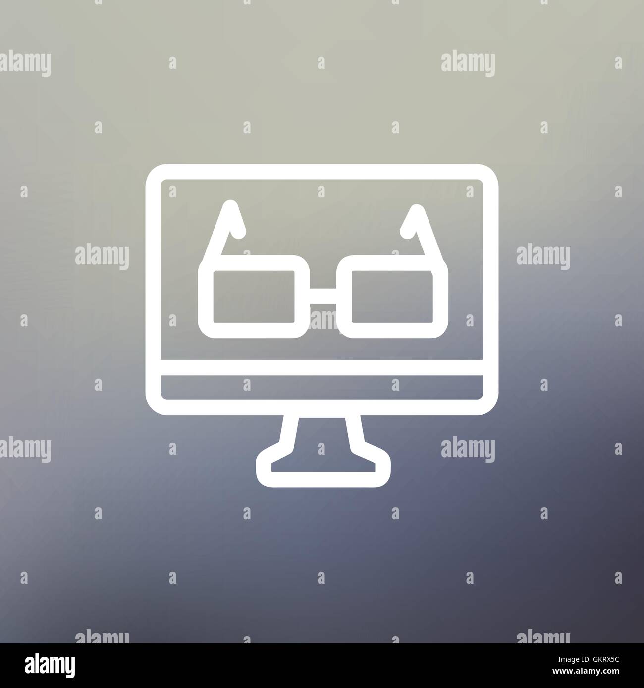 Computer editor icon flat Stock Vector Images - Alamy