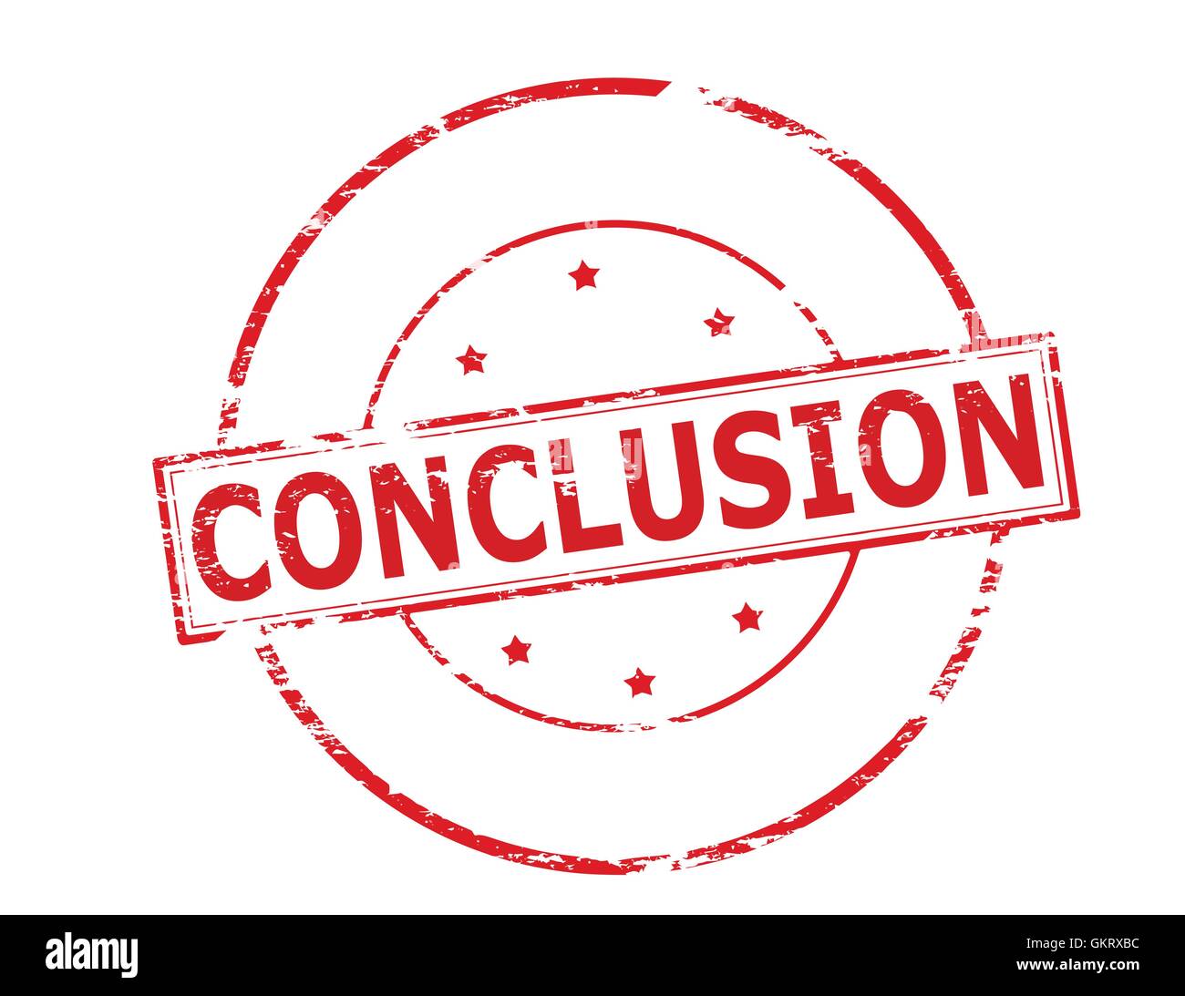 Conclusion Stock Vector Image Art Alamy Conclusion Stock Vector Image Art Alamy