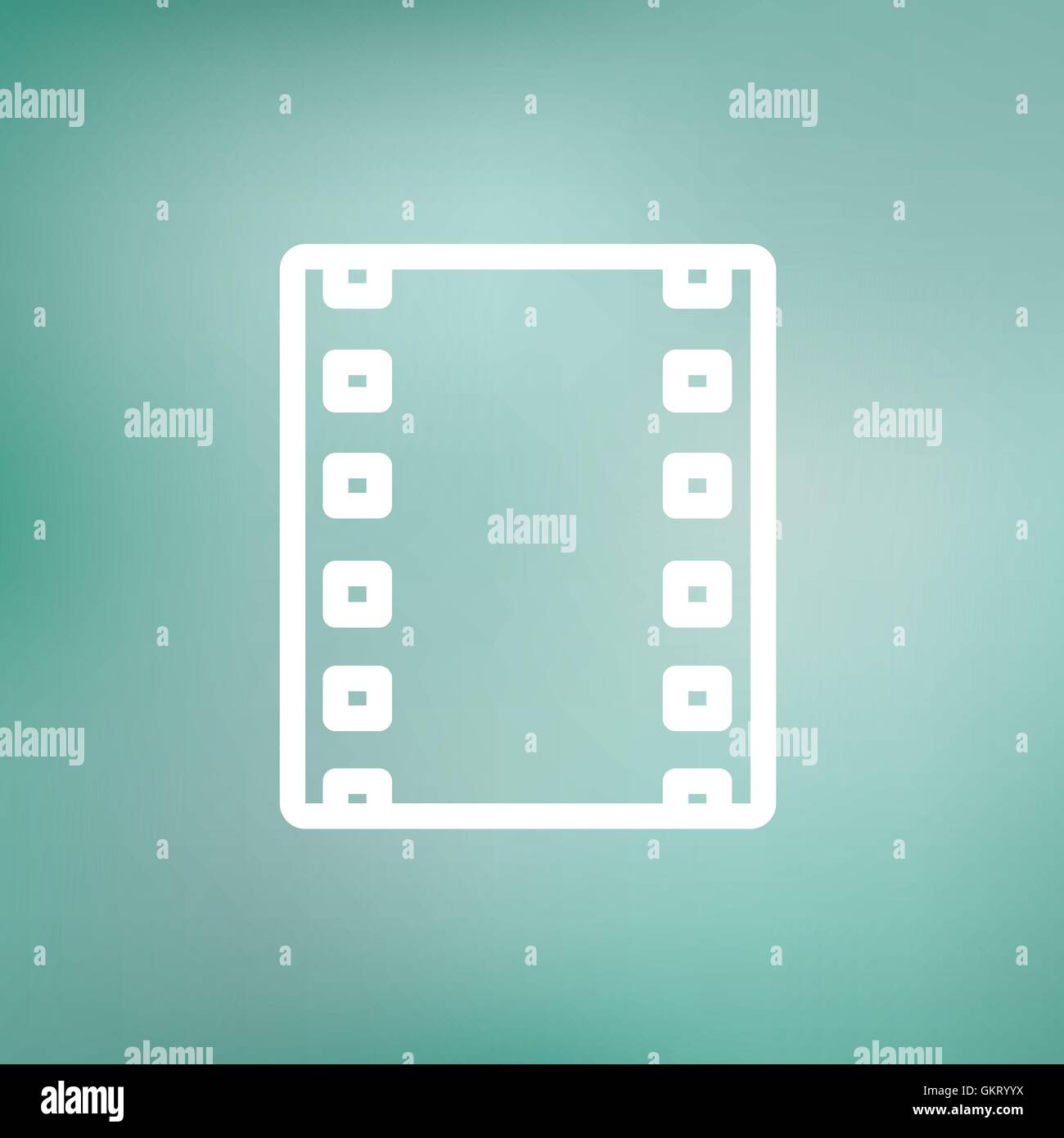 Negative thin line icon Stock Vector Image & Art - Alamy