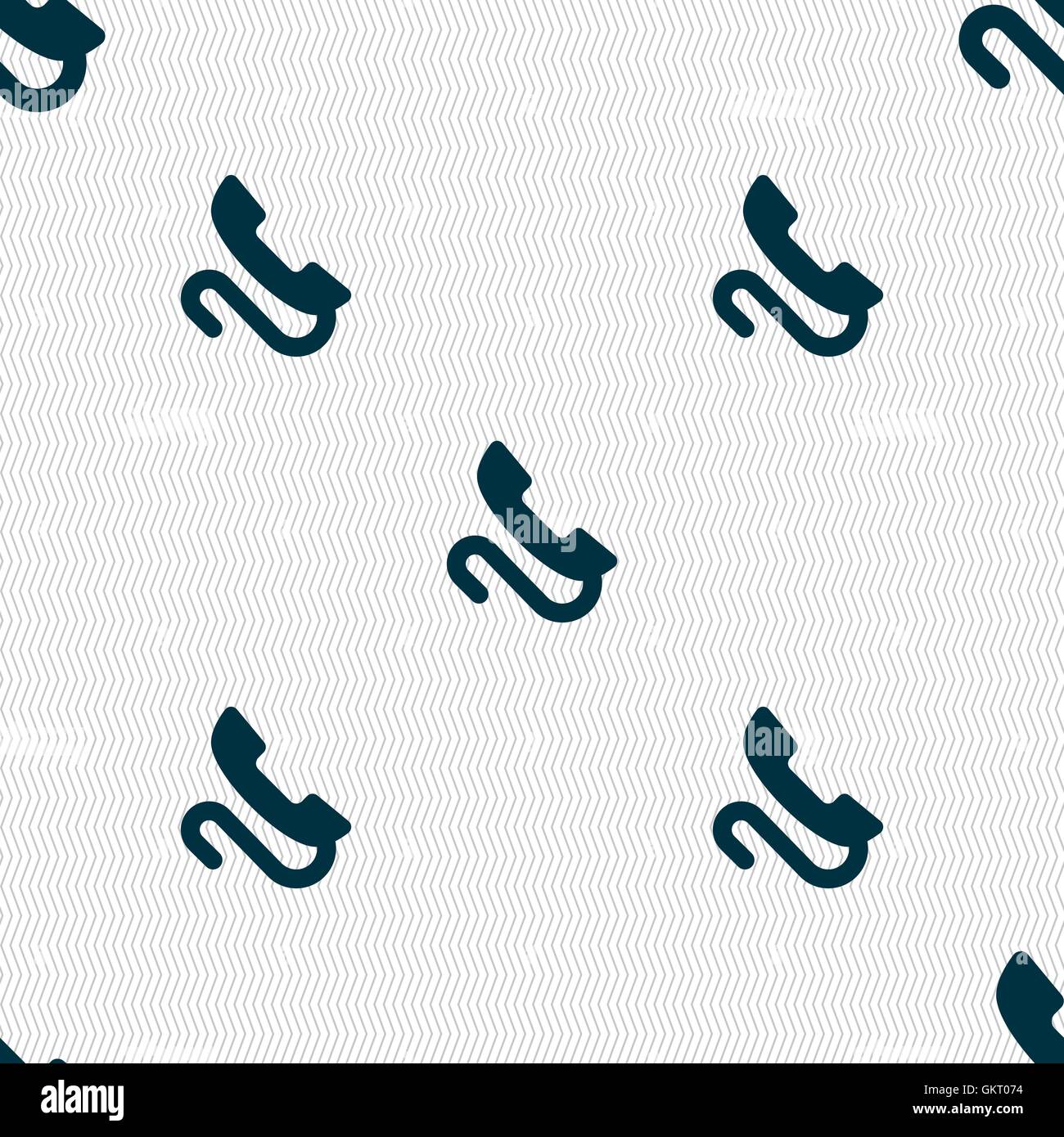 Retro phone handset pattern hi-res stock photography and images - Alamy