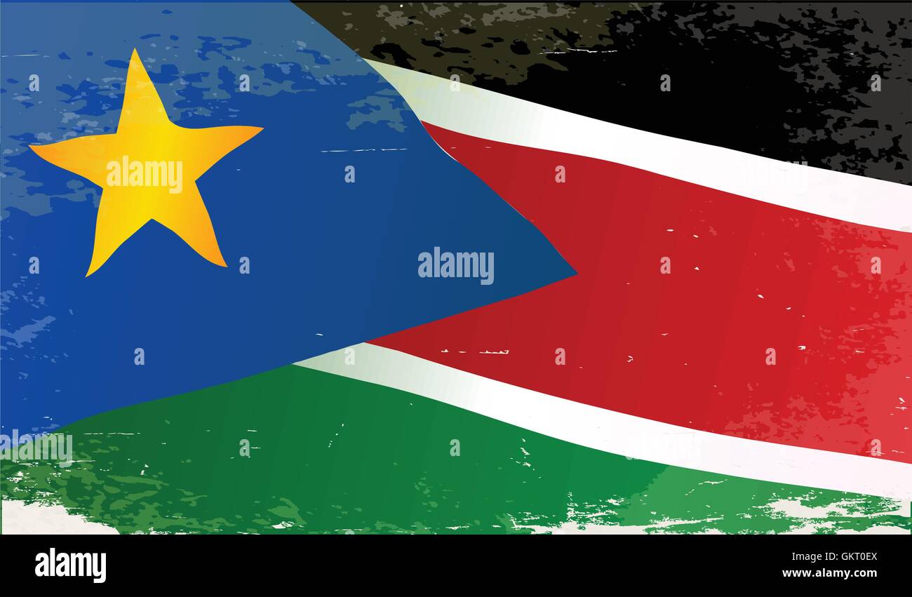 South sudan flag vector hi-res stock photography and images - Alamy