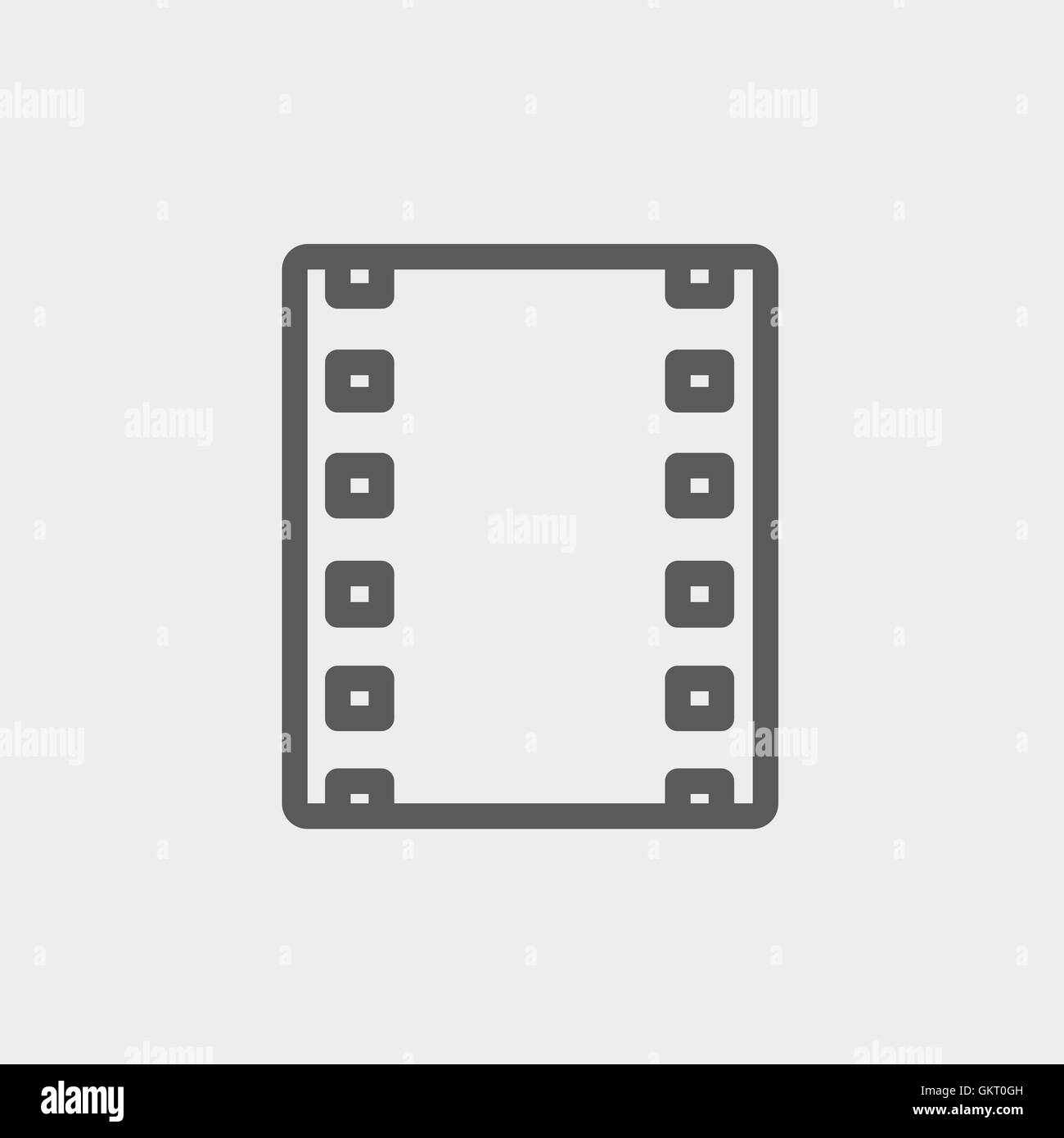 Negative thin line icon Stock Vector Image & Art - Alamy