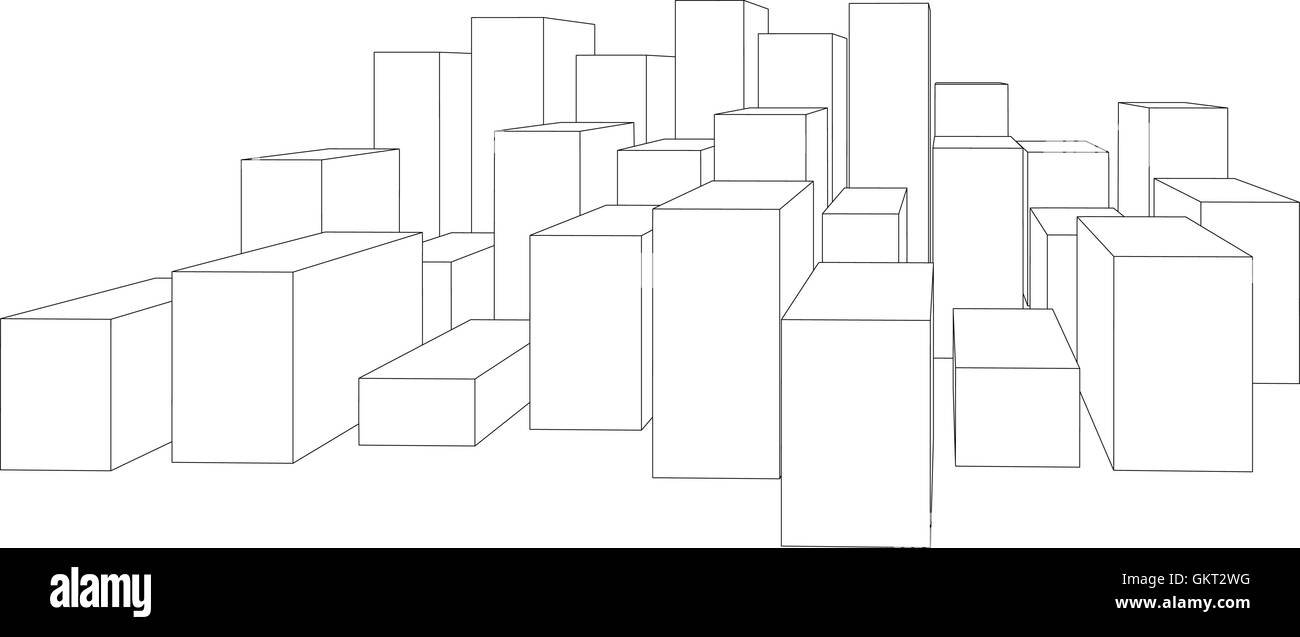 Cubes illustration Stock Vector Images - Alamy