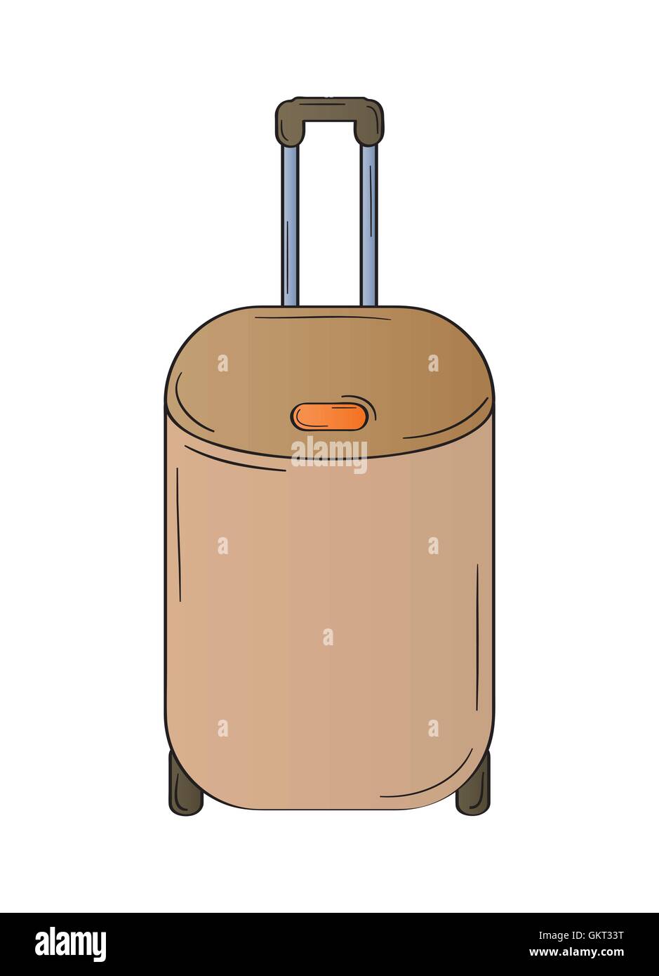 suitcase with wheels Stock Vector Image & Art Alamy