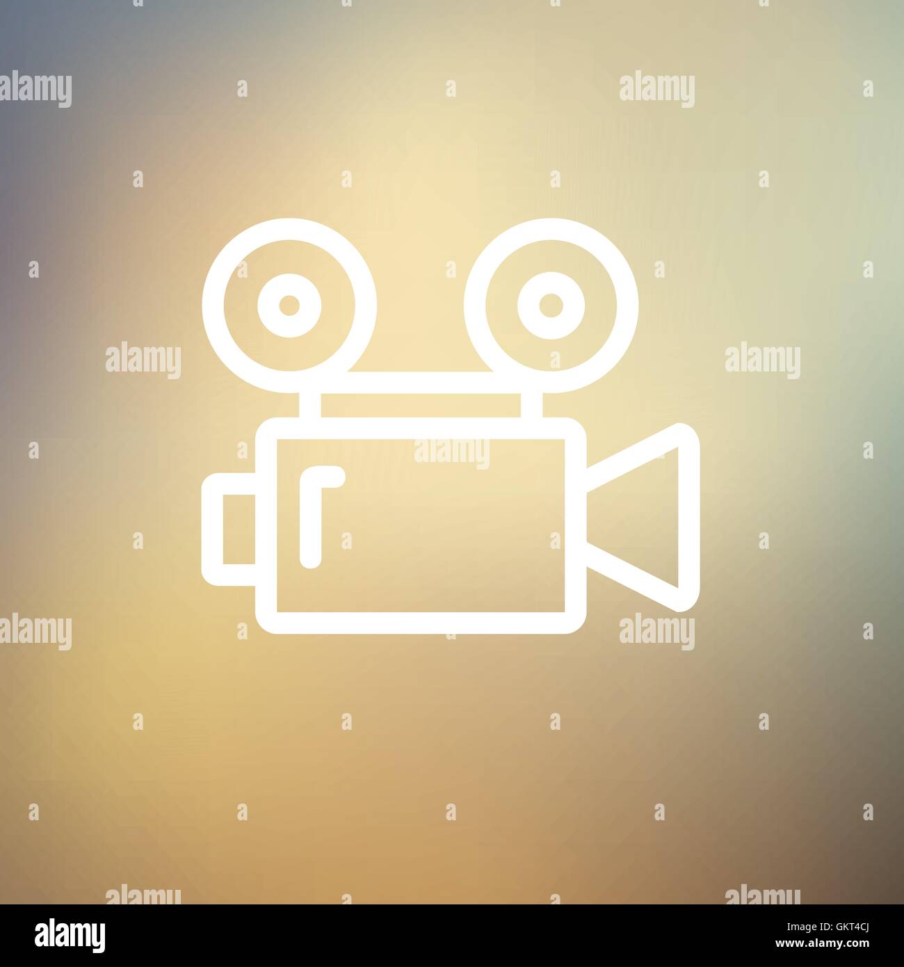 Cinematography thin line icon Stock Vector Image & Art - Alamy