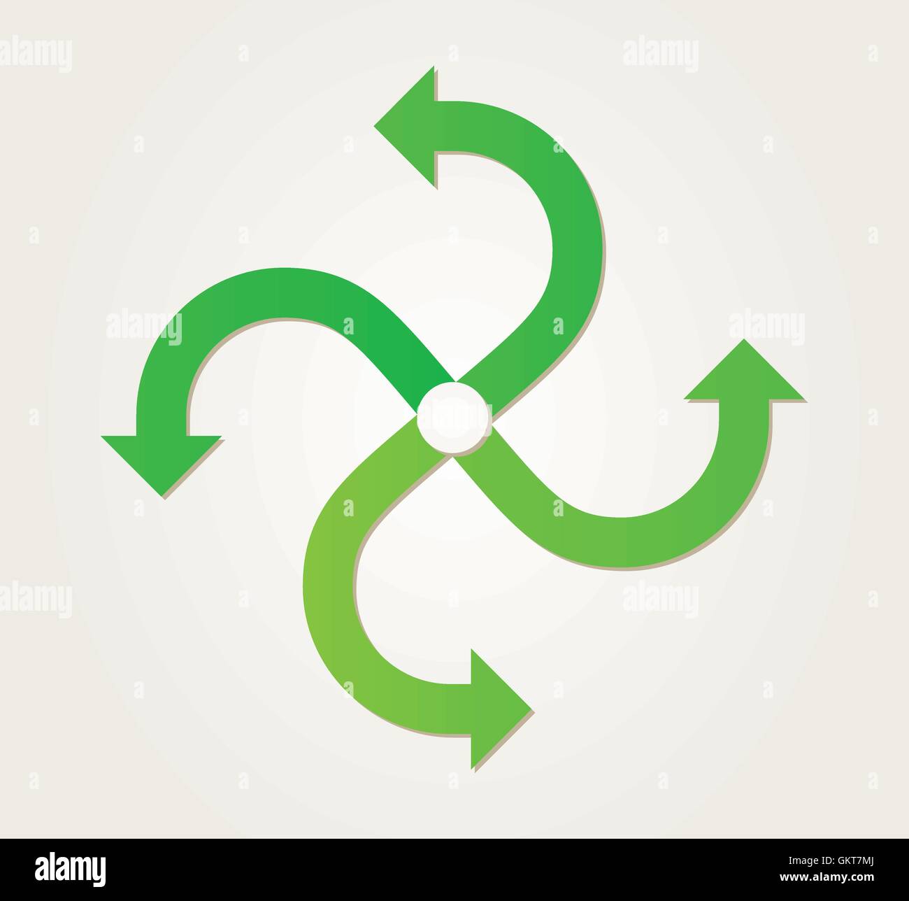Process management color cycle arrows hi-res stock photography and ...