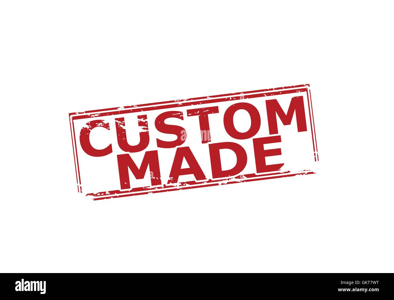 Custom made stamp Stock Vector Images - Alamy