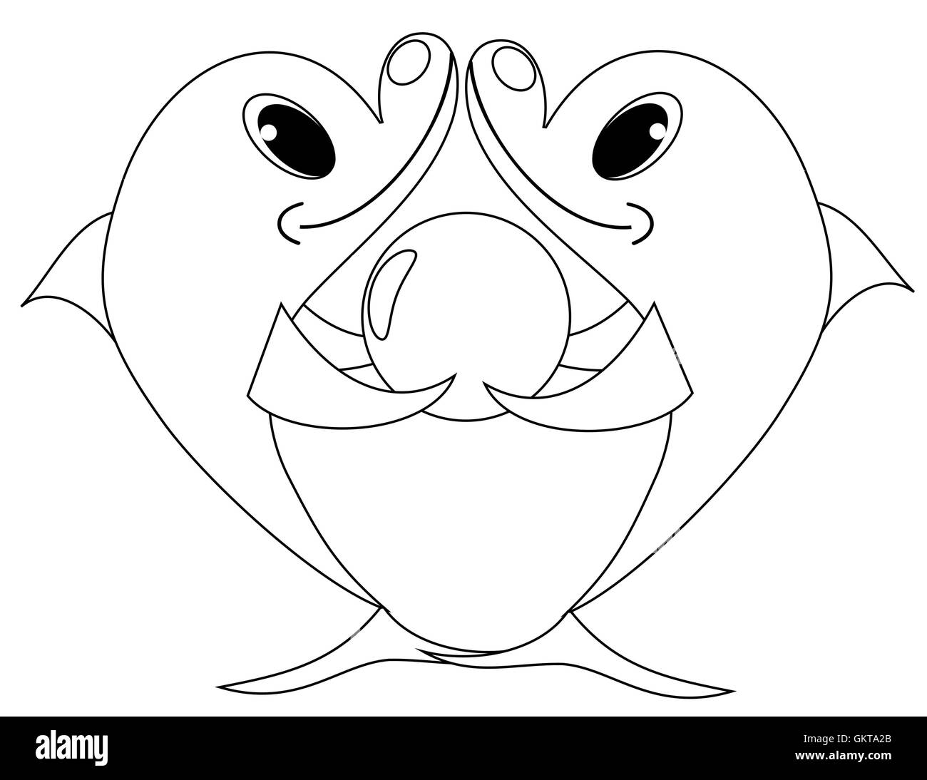 Dolphins Address Labels - 18 Self-Adhesive Labels With 4 Rotating Scenes