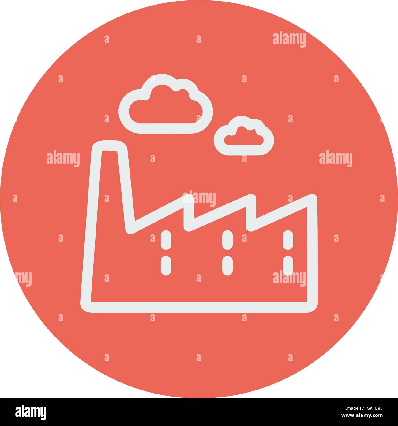 City background thin line icon Stock Vector Image & Art - Alamy