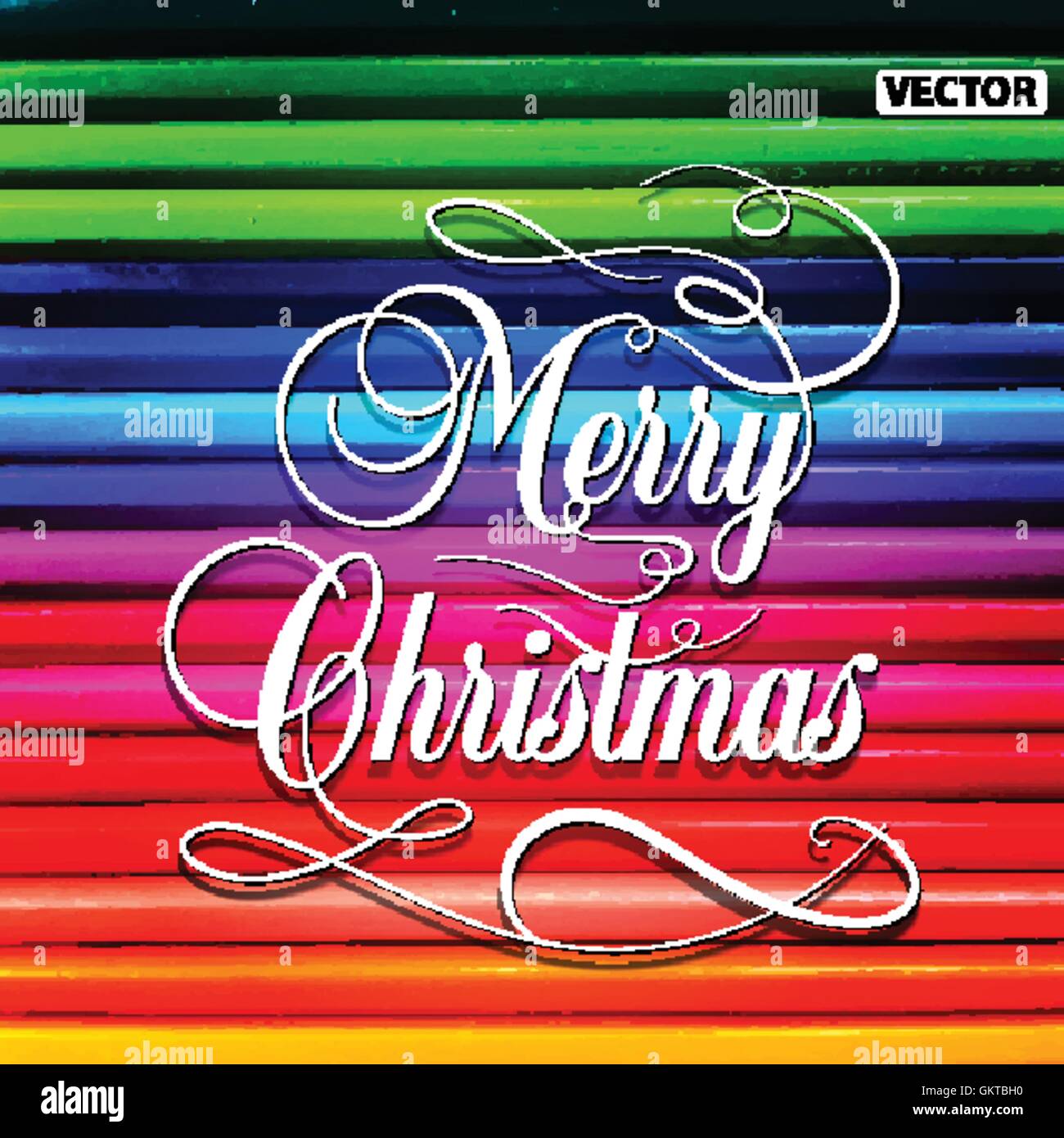 Hand made christmas Stock Vector Images Alamy