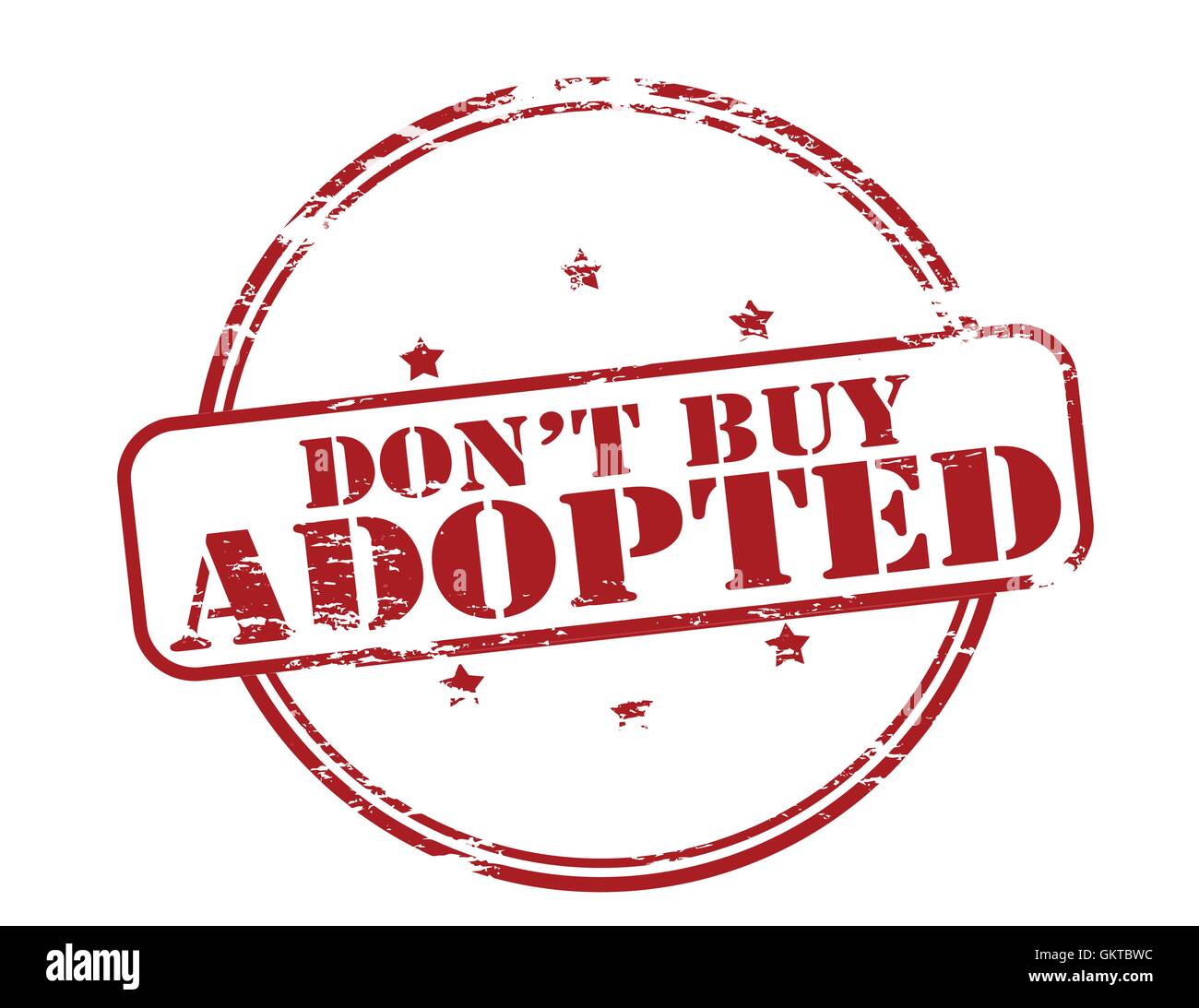 Do not buy adopted Stock Vector Image Art Alamy Do not buy adopted Stock Vector Image Art Alamy