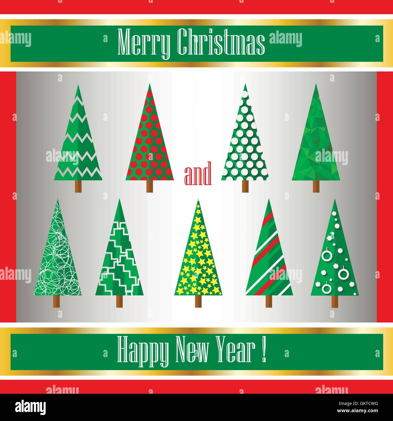 Christmas origami tree. Vector illustration Stock Vector Image & Art ...