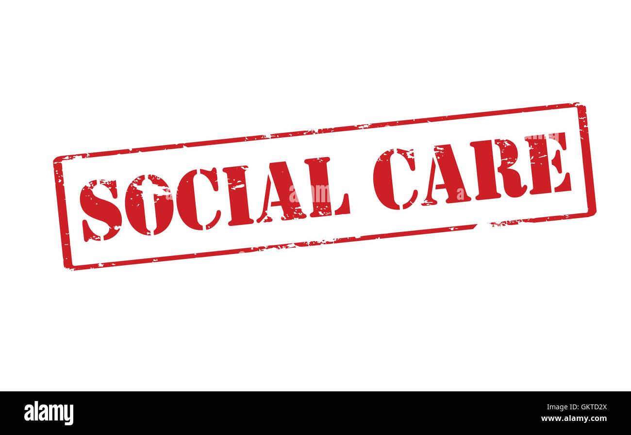Social care Stock Vector