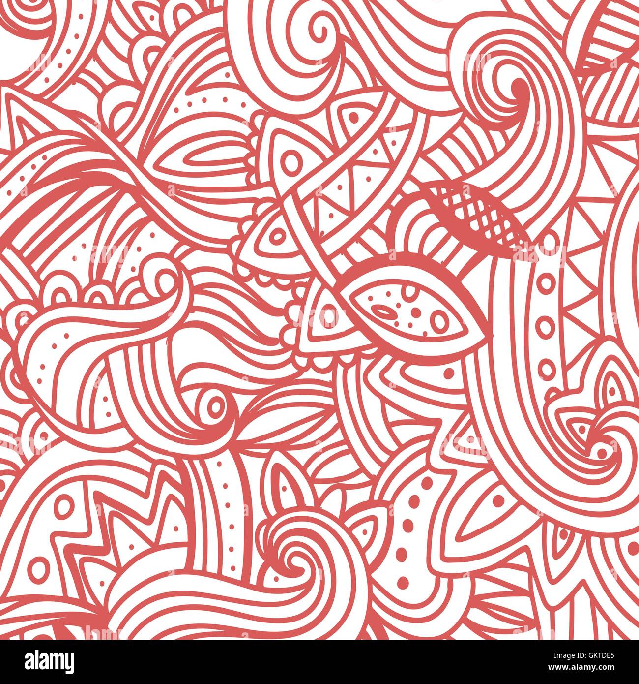 Multicolor Pattern Doodles- Decorative Sketchy Notebook Design- Hand-Drawn Vector Illustration Background. Stock Vector