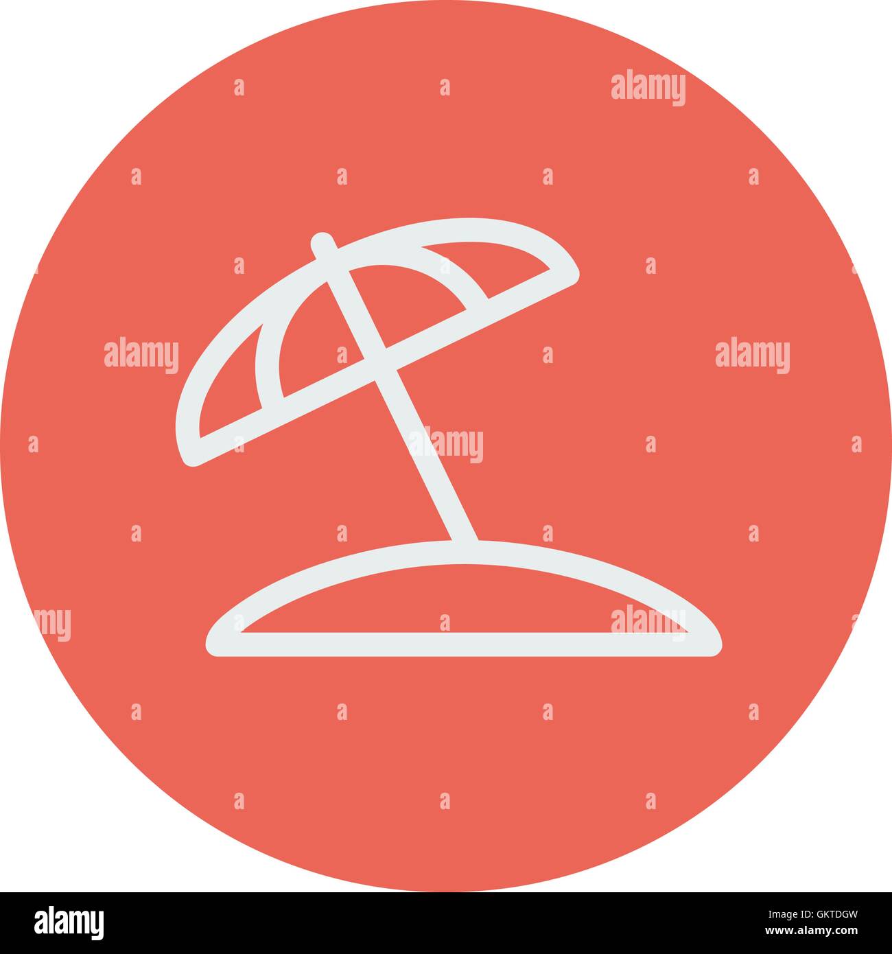 Umbrella backyard Stock Vector Images - Alamy