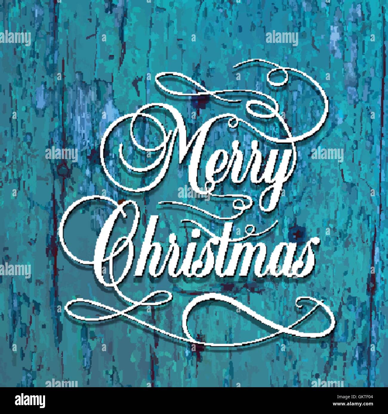 Merry christmas wood background Stock Vector Image & Art - Alamy