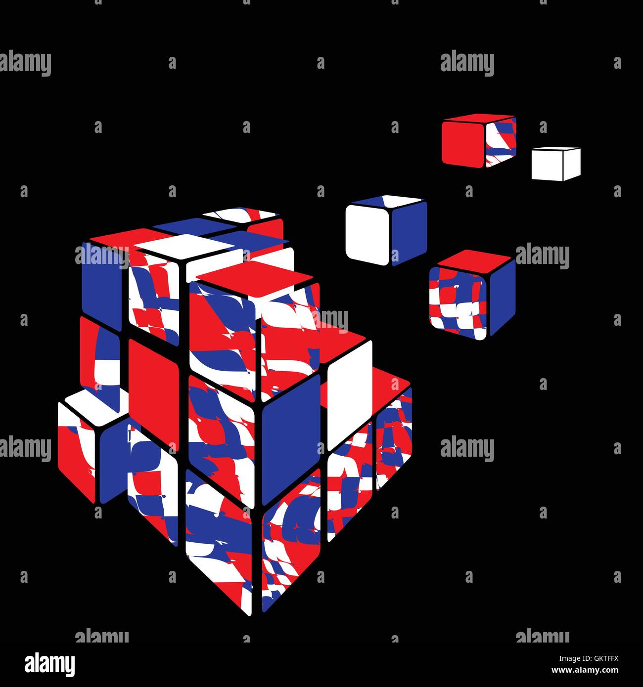Rubik cube art hi-res stock photography and images - Alamy