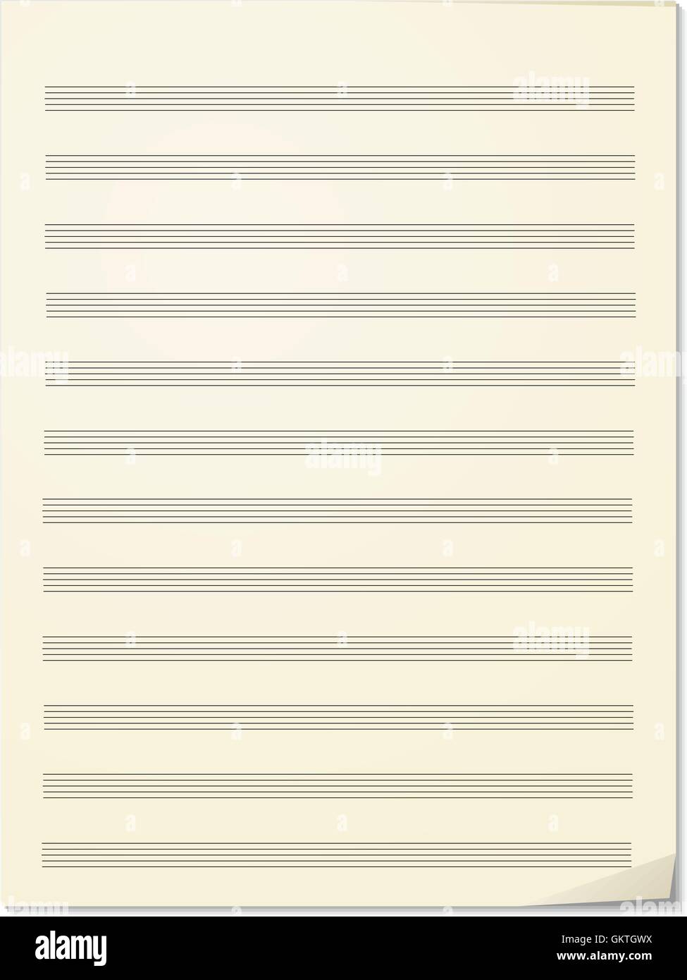 music-stave-template-blank-stave-hi-res-stock-photography-and-images-alamy for Free Printable Music Manuscript Paper Music stave template blank stave hi-res stock photography and images - Alamy for Free Printable Music Manuscript Paper