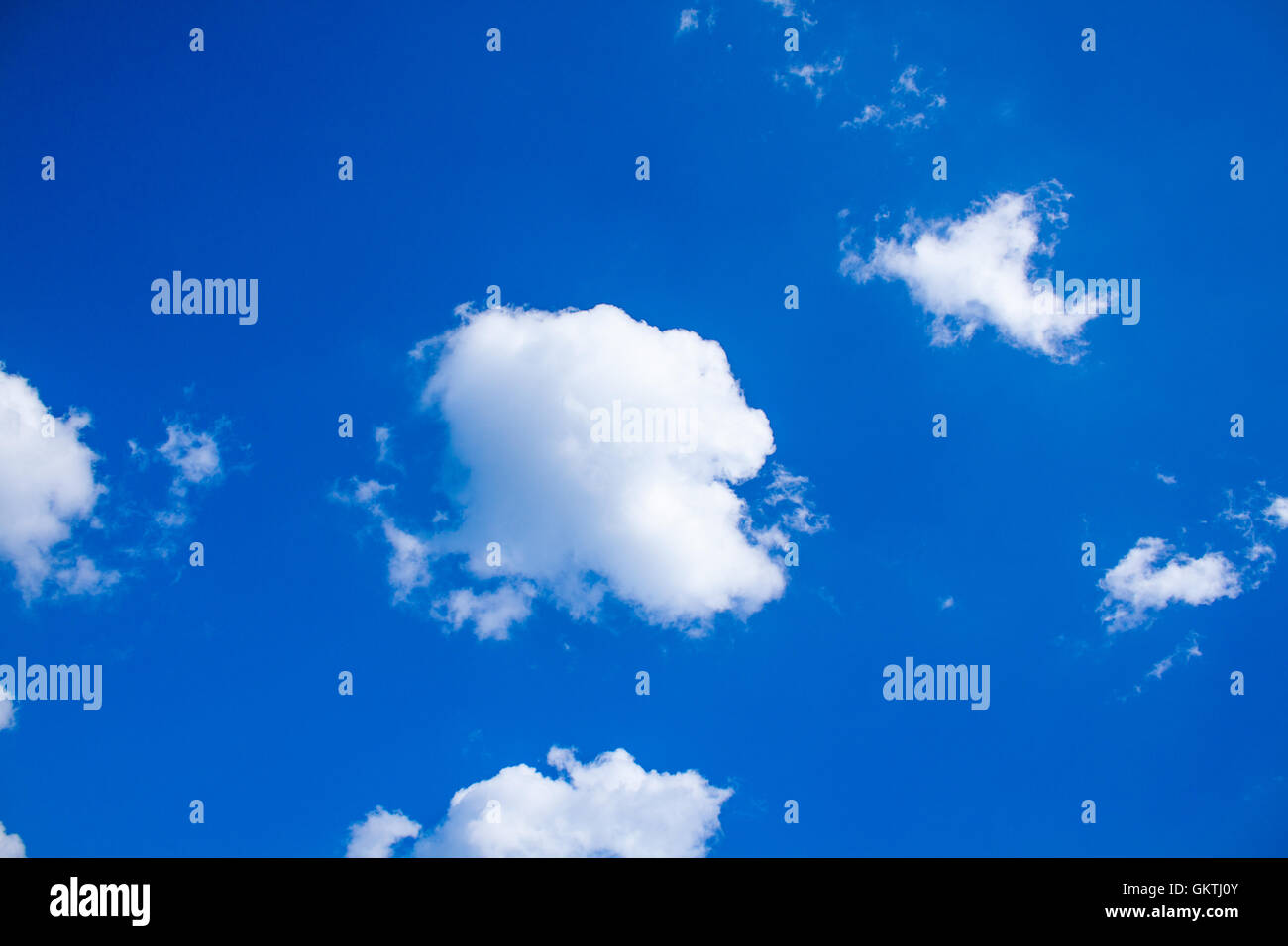 Beautiful Blue Sky and White Clouds Stock Photo - Alamy