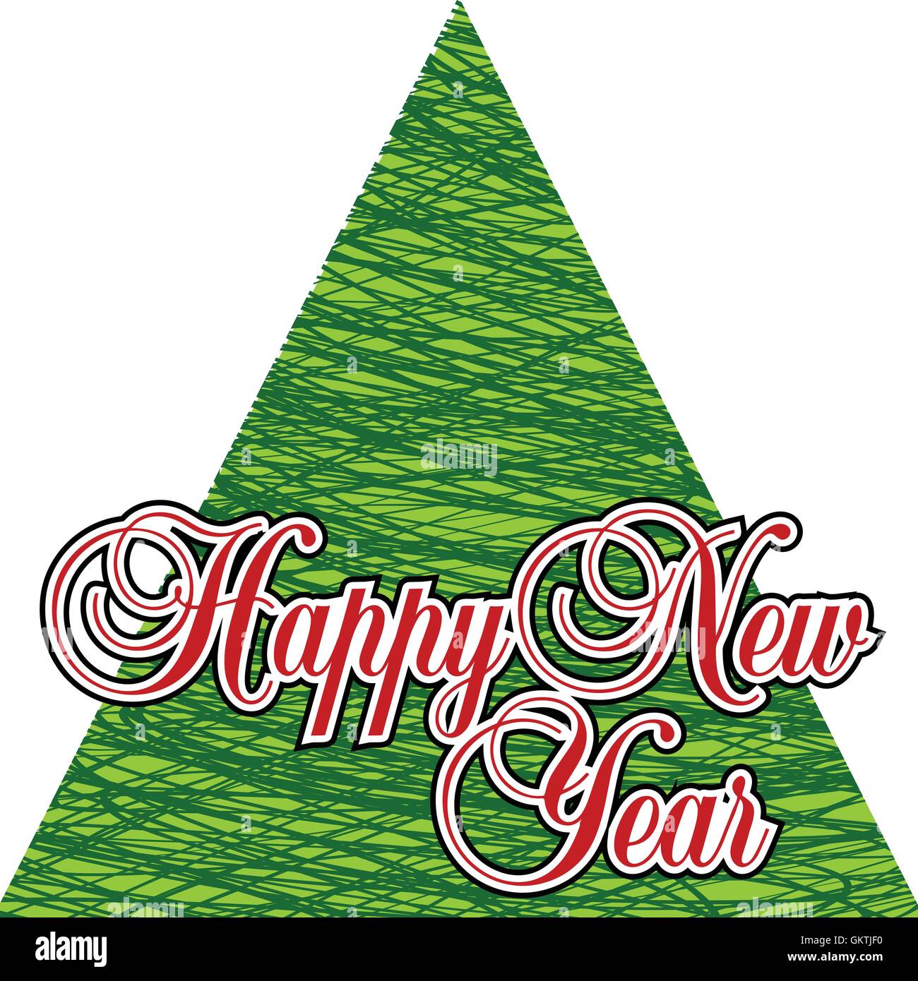 Happy New Year retro background Stock Vector Image & Art - Alamy