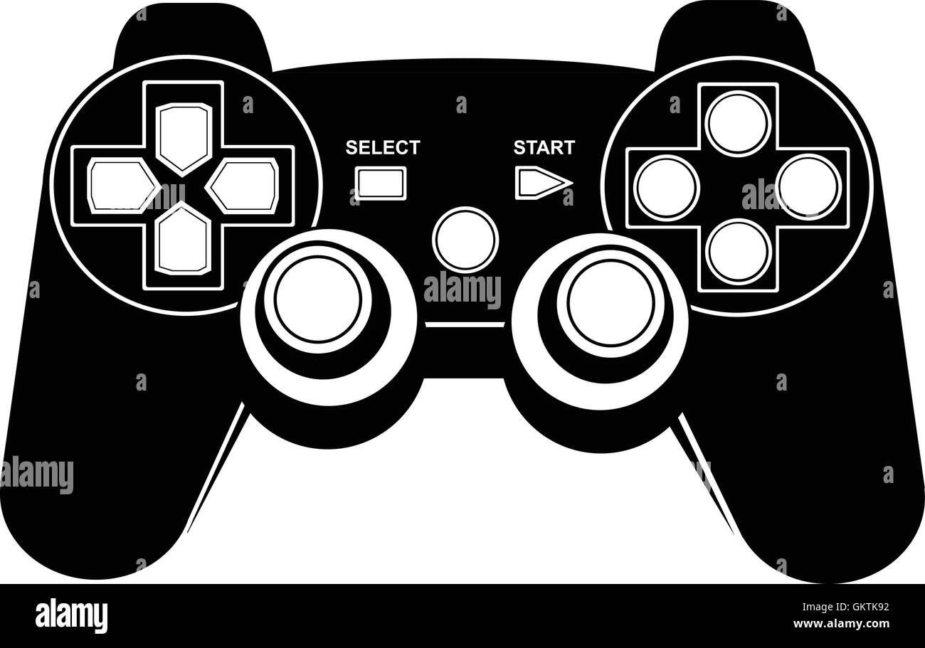 Game pad Stock Vector