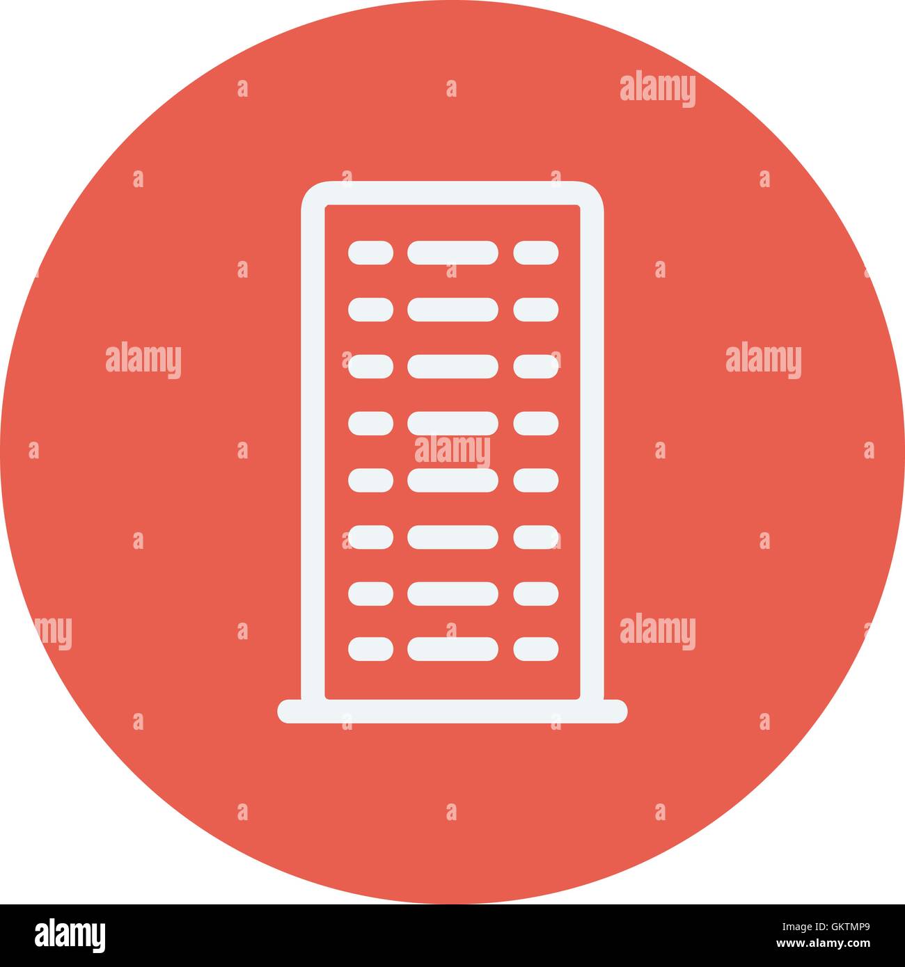 Building thin line icon Stock Vector Image & Art - Alamy
