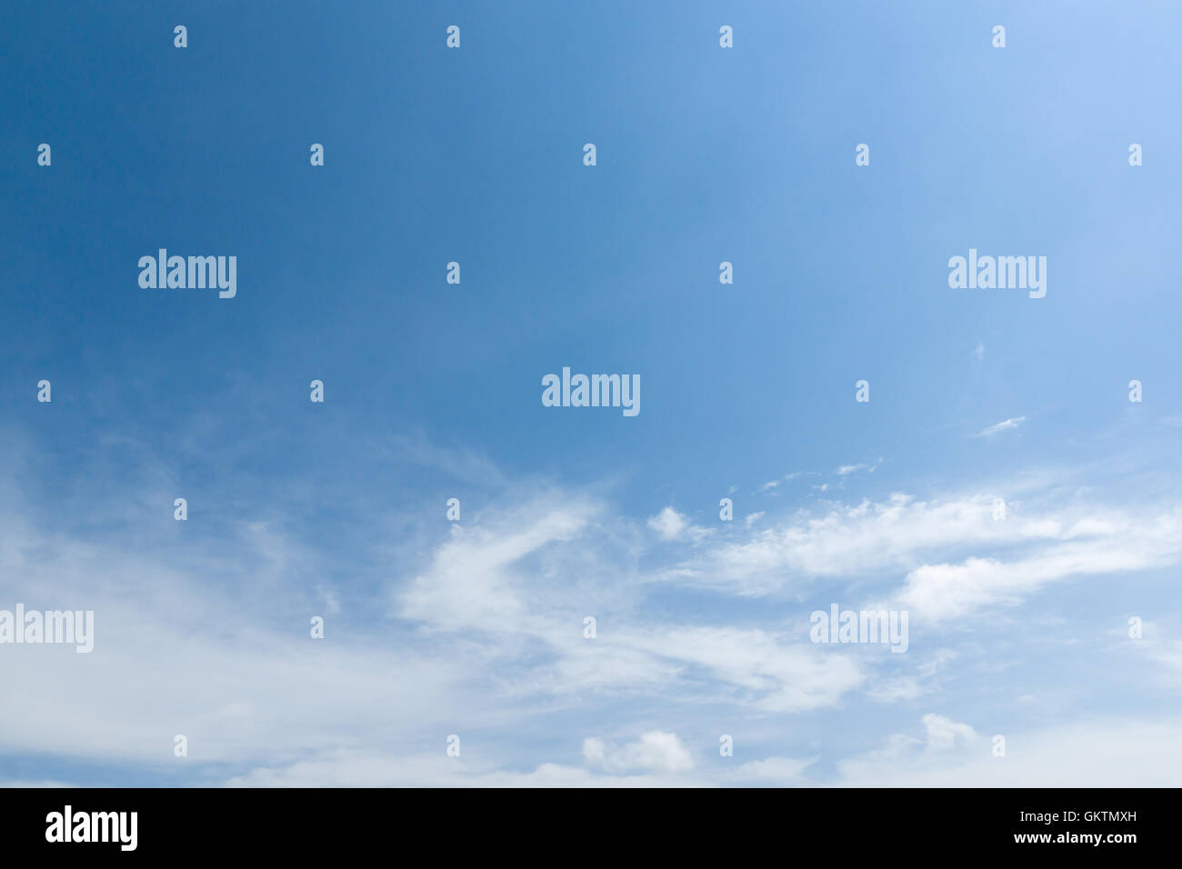 white clouds floating on a background of blue sky Stock Photo - Alamy