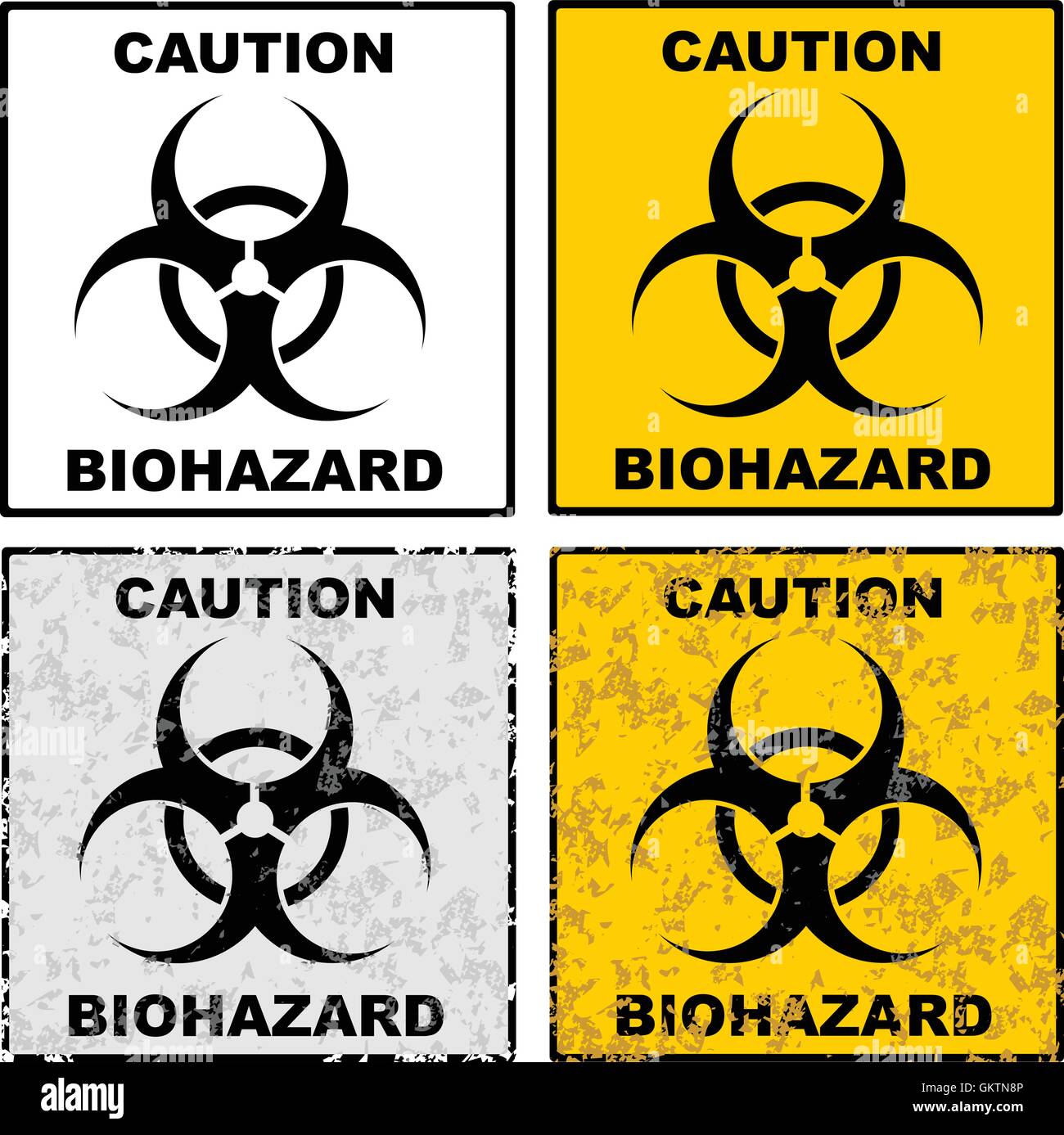 biohazard sign Stock Vector