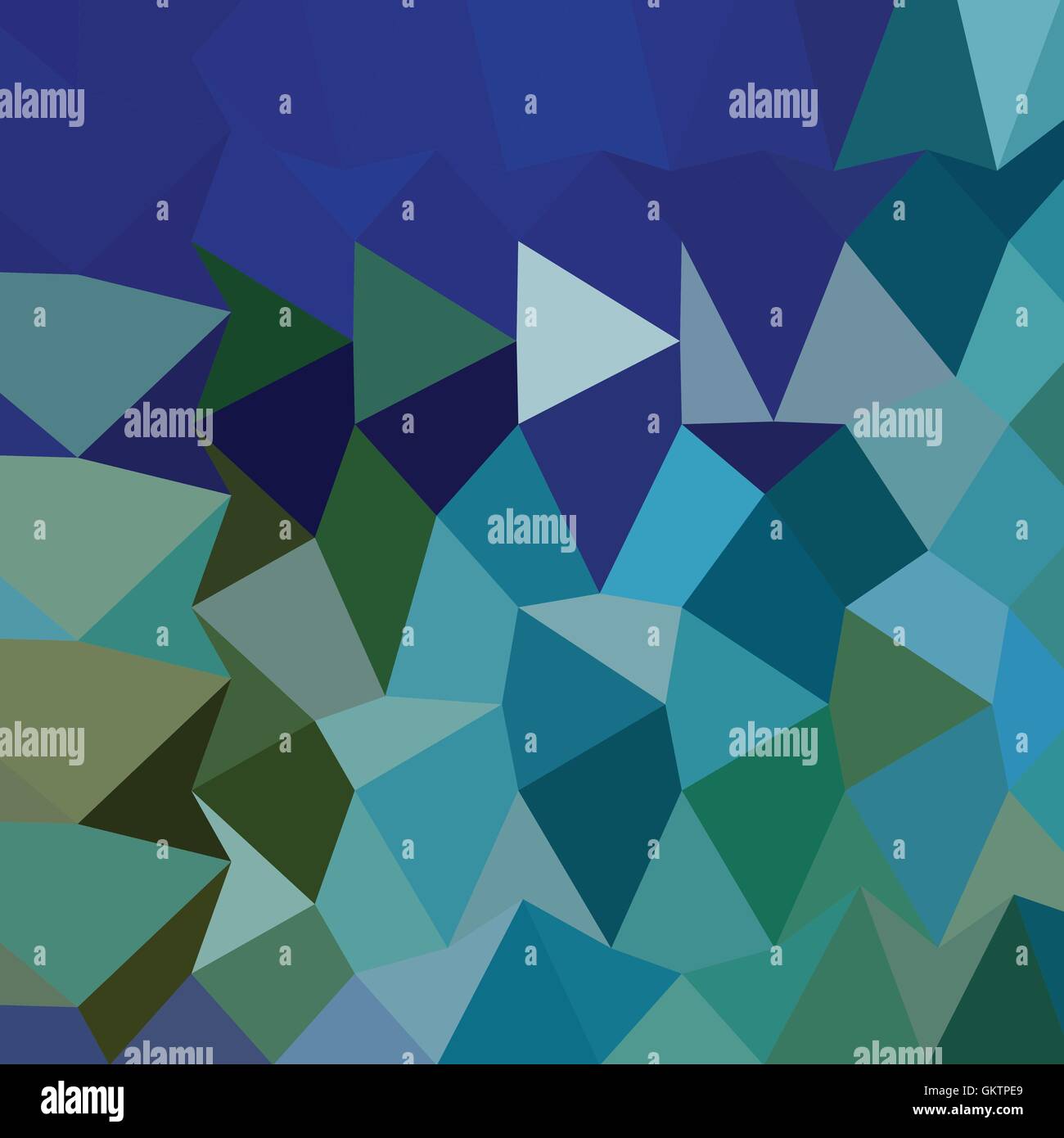 Blue Pigment Abstract Low Polygon Background Stock Vector Image & Art ...