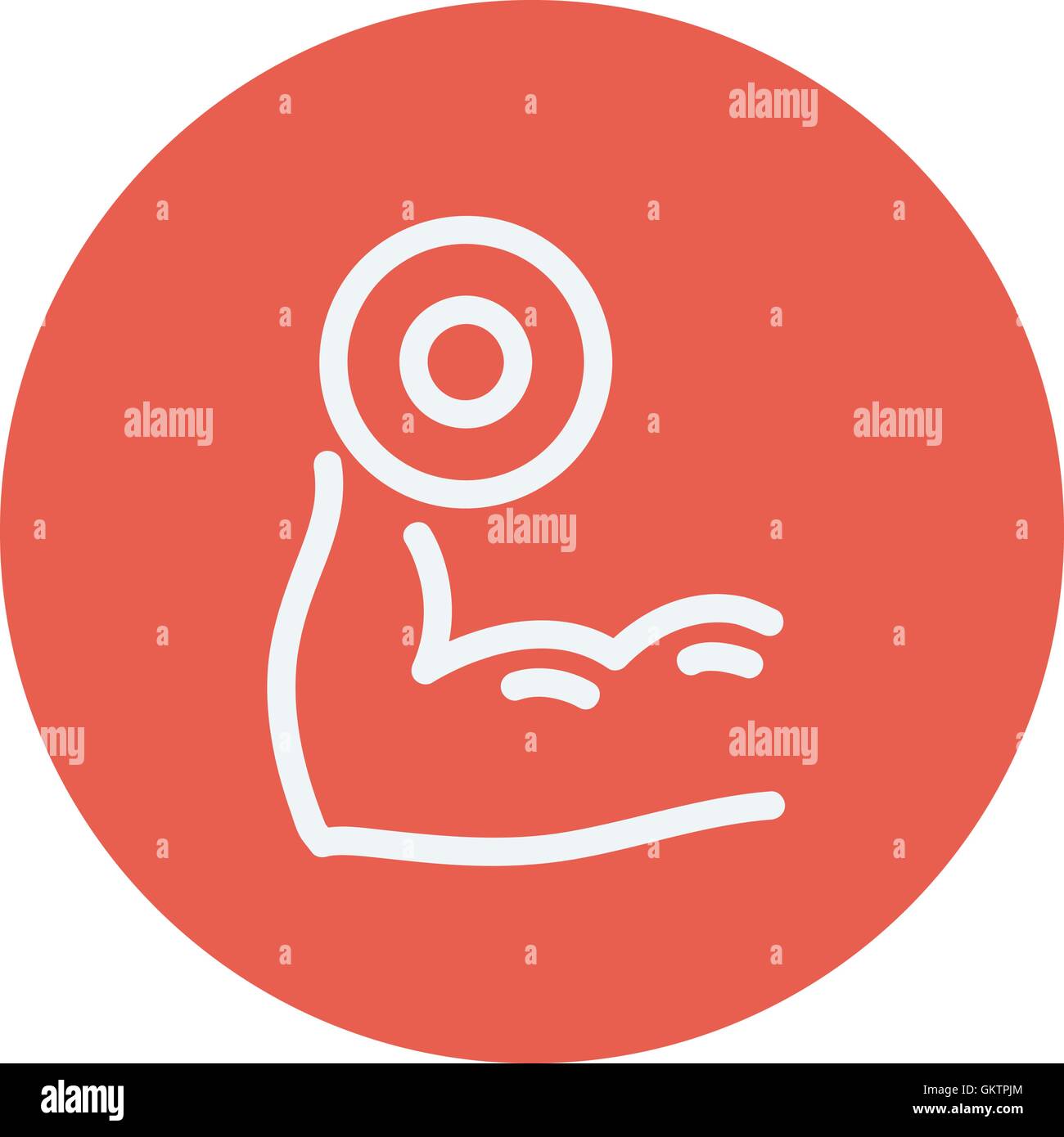 Icon Of Boxing Gloves In Flat Style Stock Vector Image Art Alamy