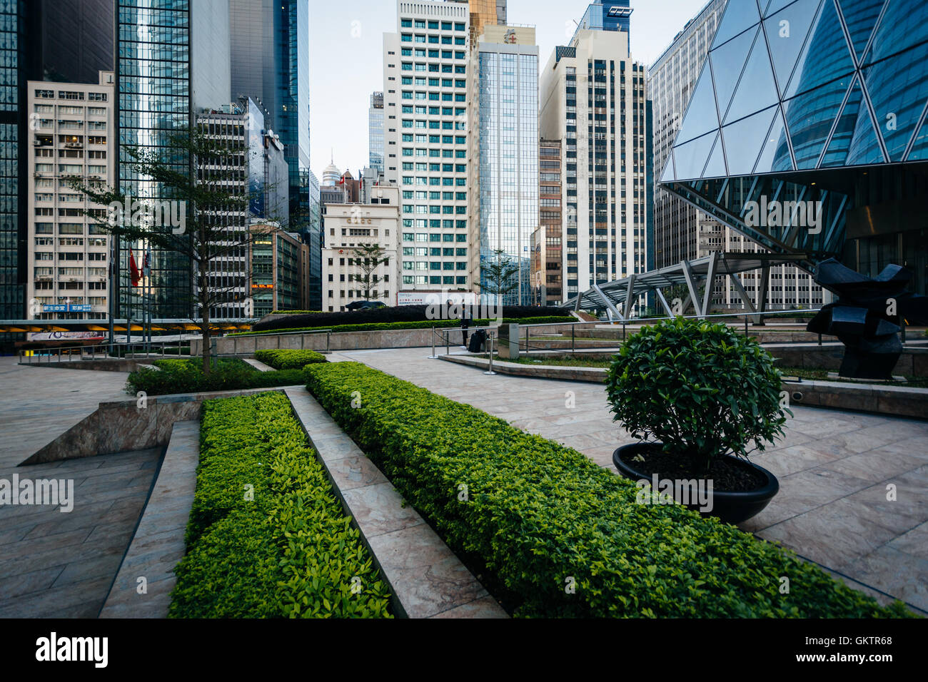 Modern buildings at Central, in Hong Kong Stock Photo - Alamy