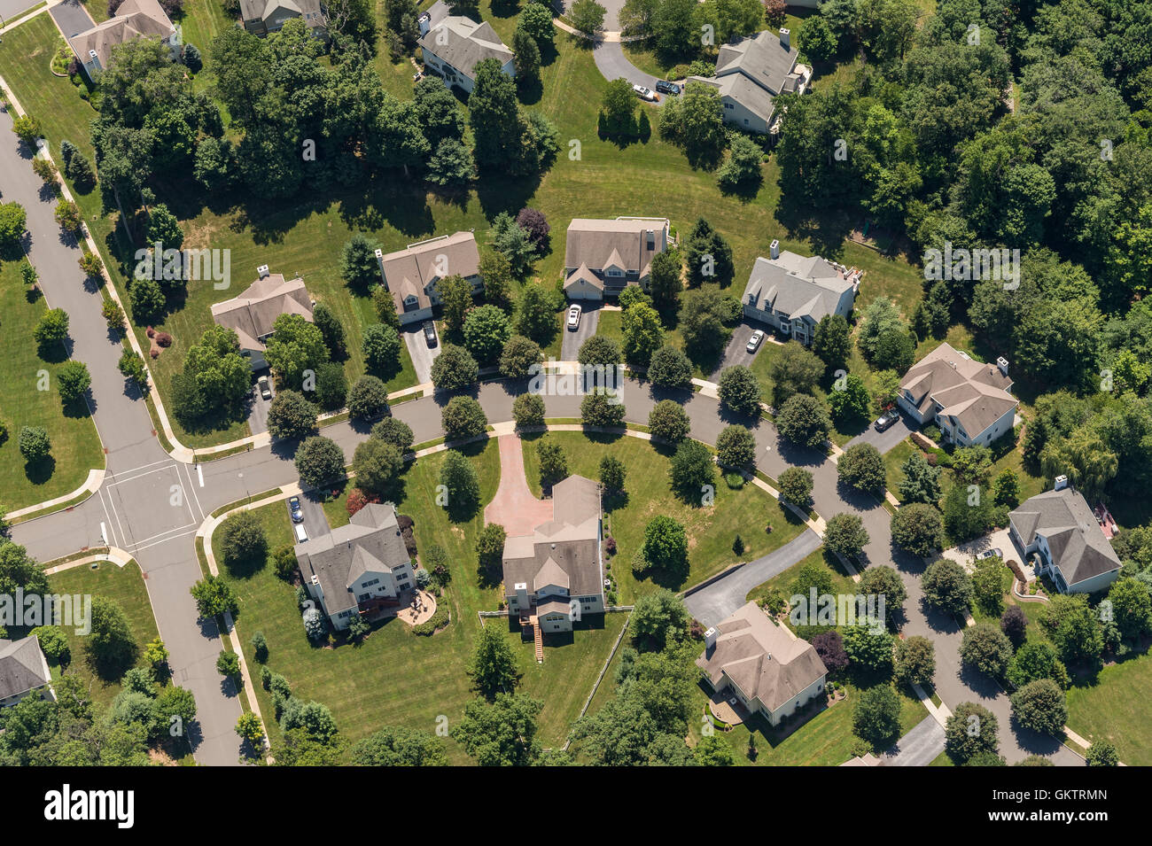 Suburban Houses Homes Home Suburbs Suburbia Housing Stock Photos & Suburban Houses Homes Home