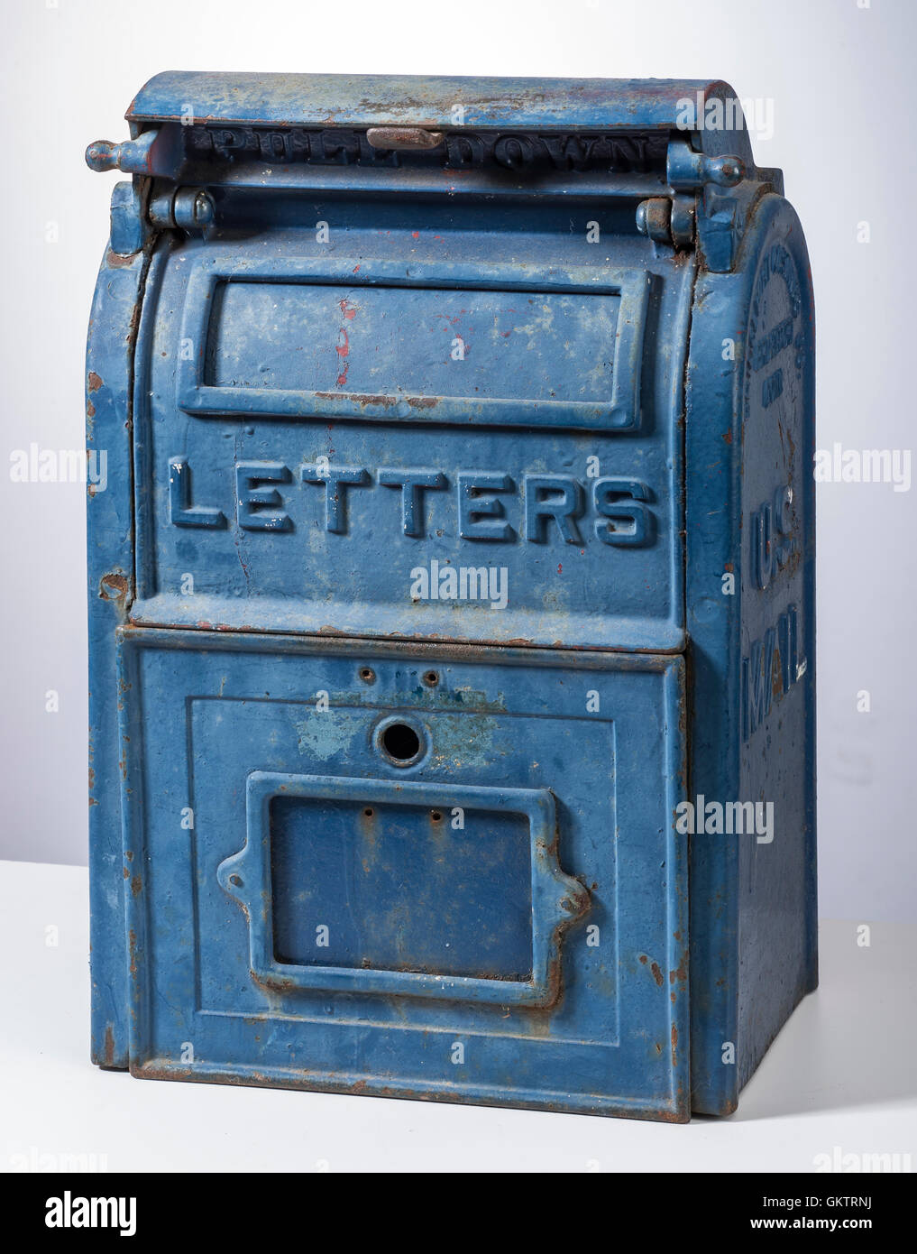 Old American Letter Box Mail Box Stock Photo
