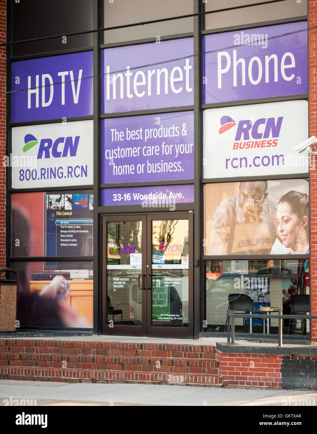 RCN offices in Woodside, Queens in New York on Monday, August 15, 2016